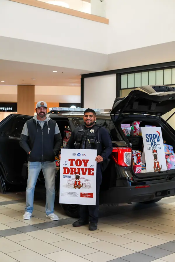 SRPD K9 Association holiday toy drive